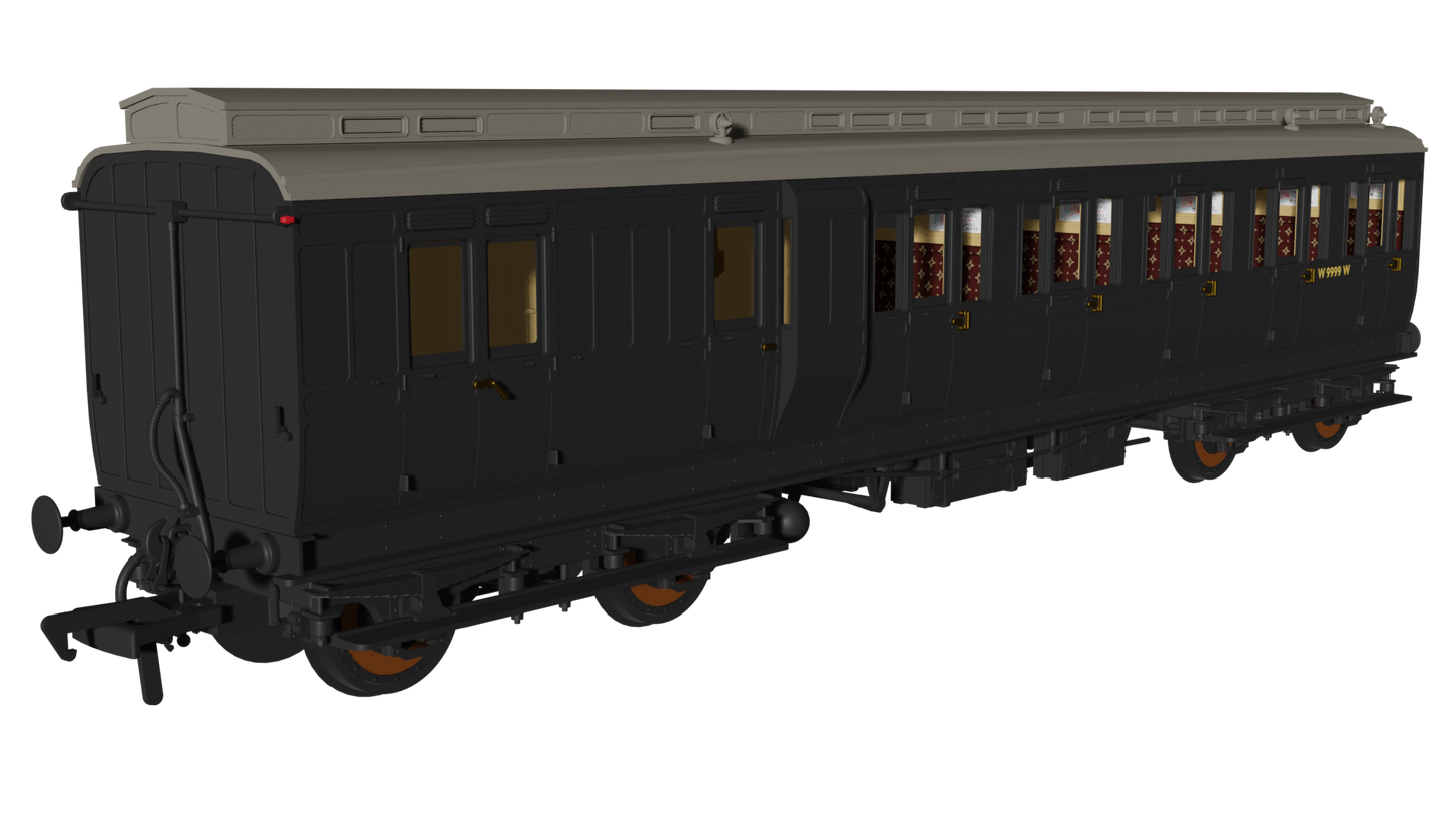 Rapido 978238 BR Engineers 'Evolution' Non-Corridor Carriage Brake Third No.W9999W, OO Gauge *PRE ORDER £59.46*
