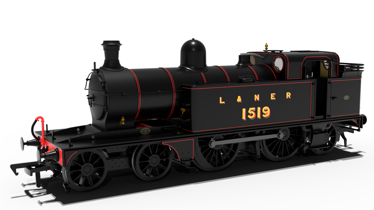 Rapido 989505 LNER C12 Tank, No.1519 L&NER Lined Black, DCC Sound Fitted, OO Gauge *PRE ORDER £250.71*