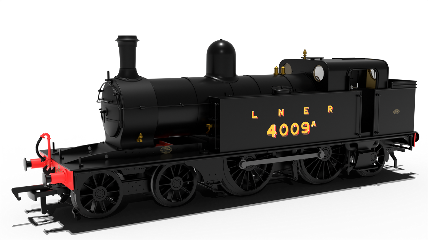 Rapido 989507 LNER C12 Tank, No.4009A LNER Plain Black, DCC Sound Fitted, OO Gauge *PRE ORDER £250.71*