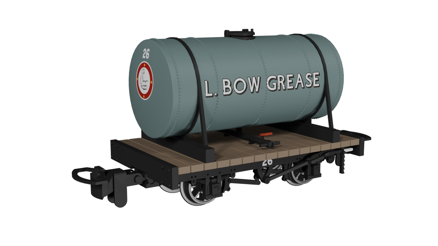 Rapido 990105 Cylindrical Tank, L. Bow Grease No.26, OO9 Gauge *PRE ORDER £25.16*
