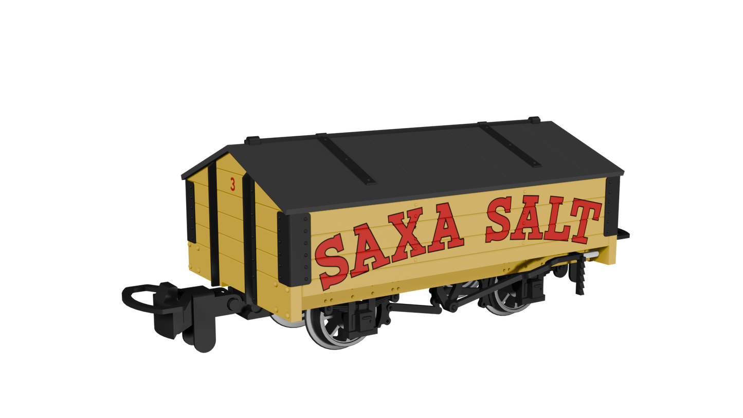 Rapido 990405 Peaked Roof Van, Saxa Salt No.3, OO9 Gauge *PRE ORDER £23.36*