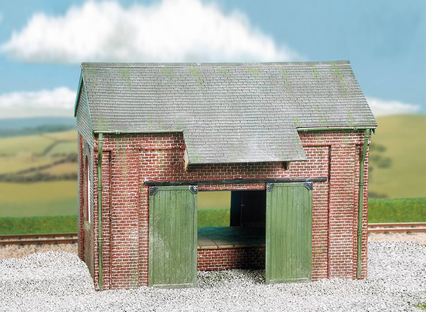 Wills kits CK19 Goods Shed, Brick Type