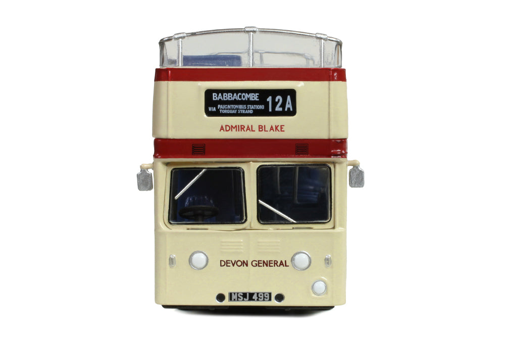 EFE Road E40702 Leyland Atlantean Open Top Devon General 925 MSJ499 1:76 Scale