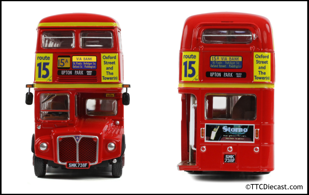 EFE E42302, AEC Routemaster RML2738 London Buses, Route 15A Upton Park