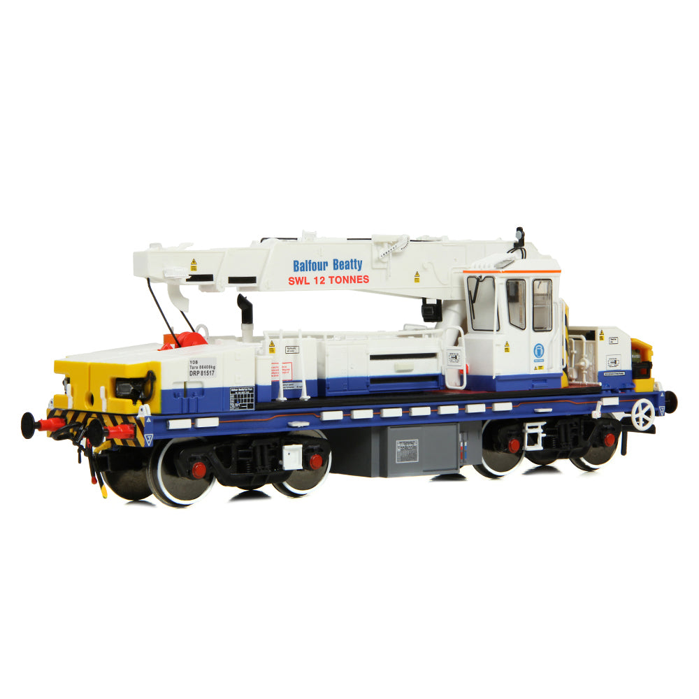 EFE Rail E87109 Plasser 12T YOB Diesel-Hydraulic Crane DRP81517 Balfour Beatty OO Gauge *PRE ORDER £84.96*