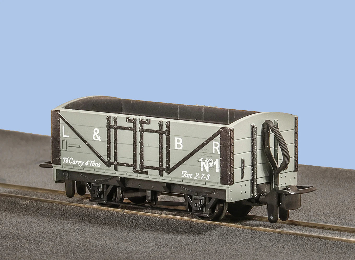 Peco GR-200C OO-9 Open Wagon, L&B Livery No.1