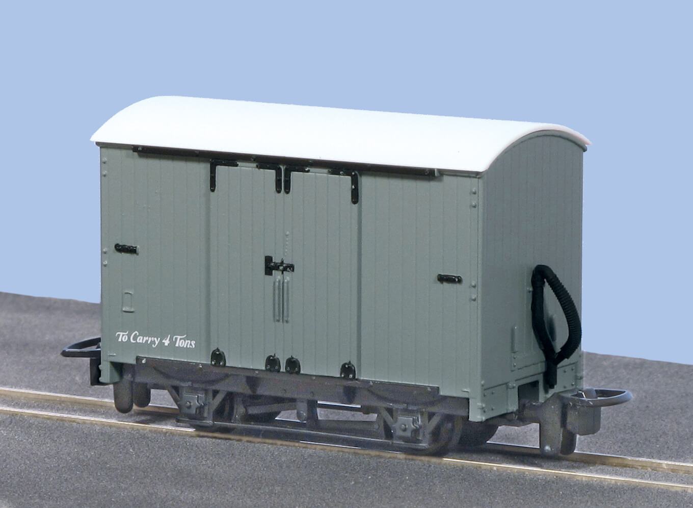 Peco GR-220U OO-9 Open Wagon, Brown Unlettered