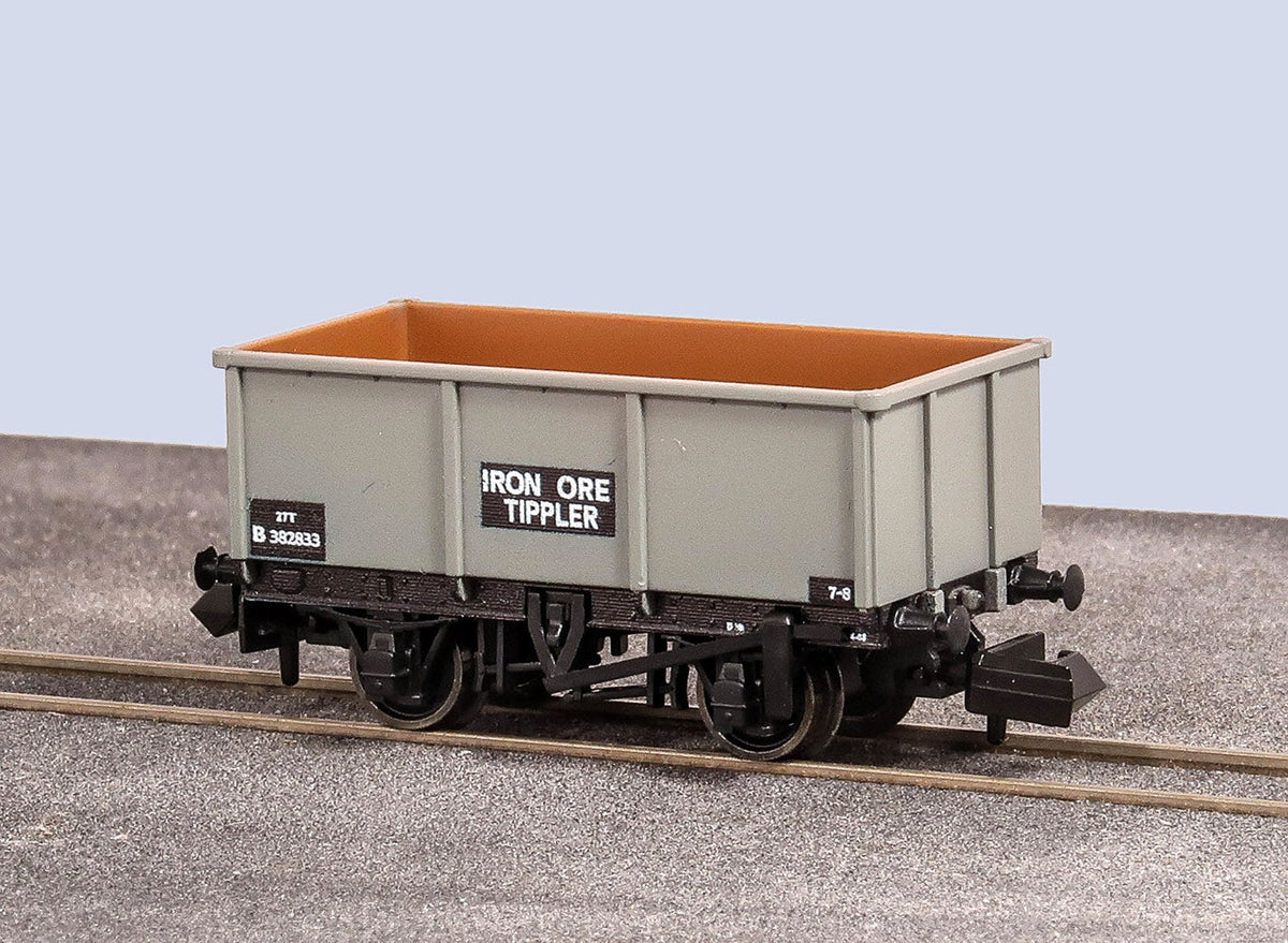 Peco NR-1501B - BR Iron Ore Tippler Unfitted Grey, N Gauge