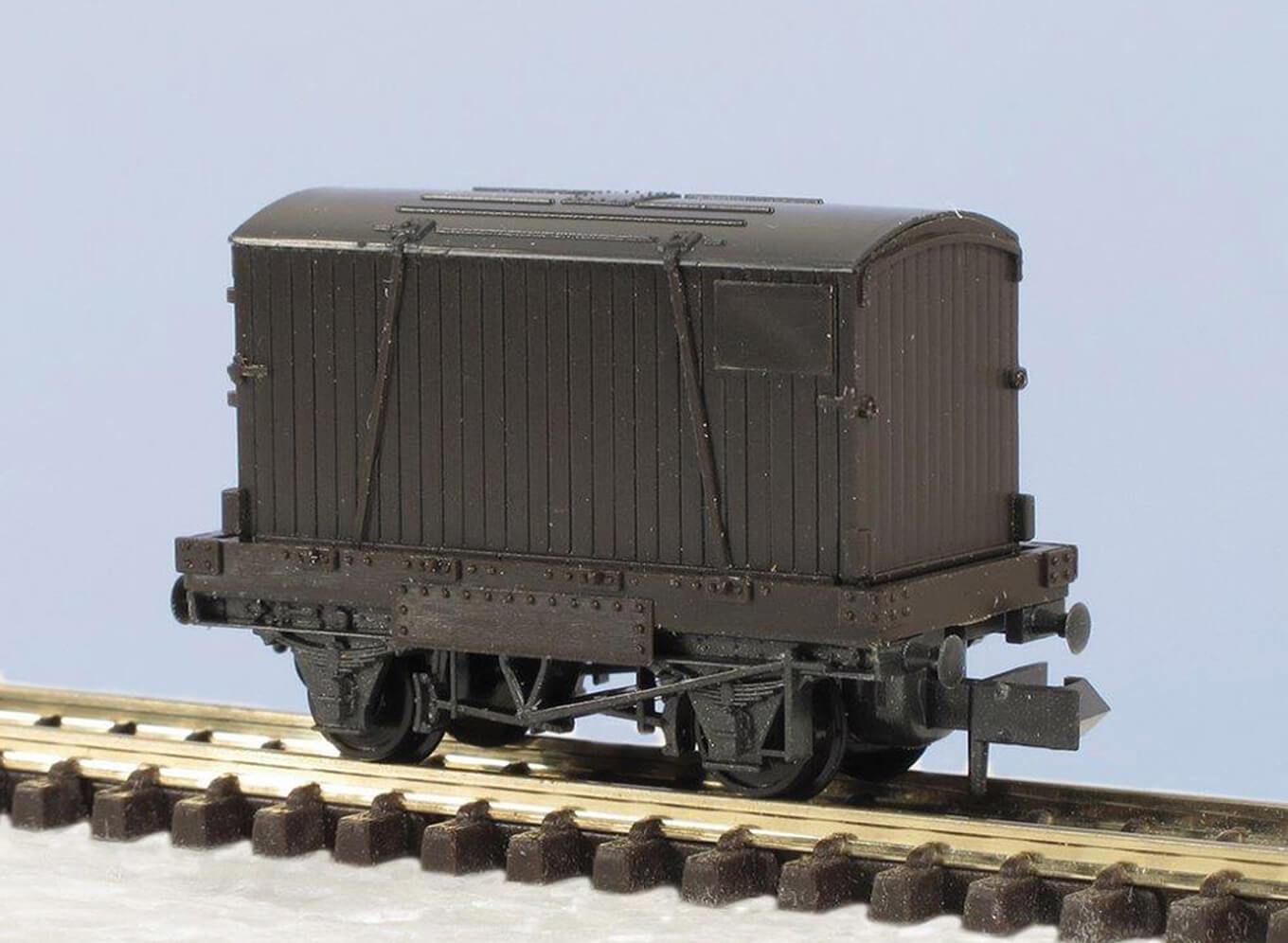 Peco KNR-20 Conflat Wagon, single plank