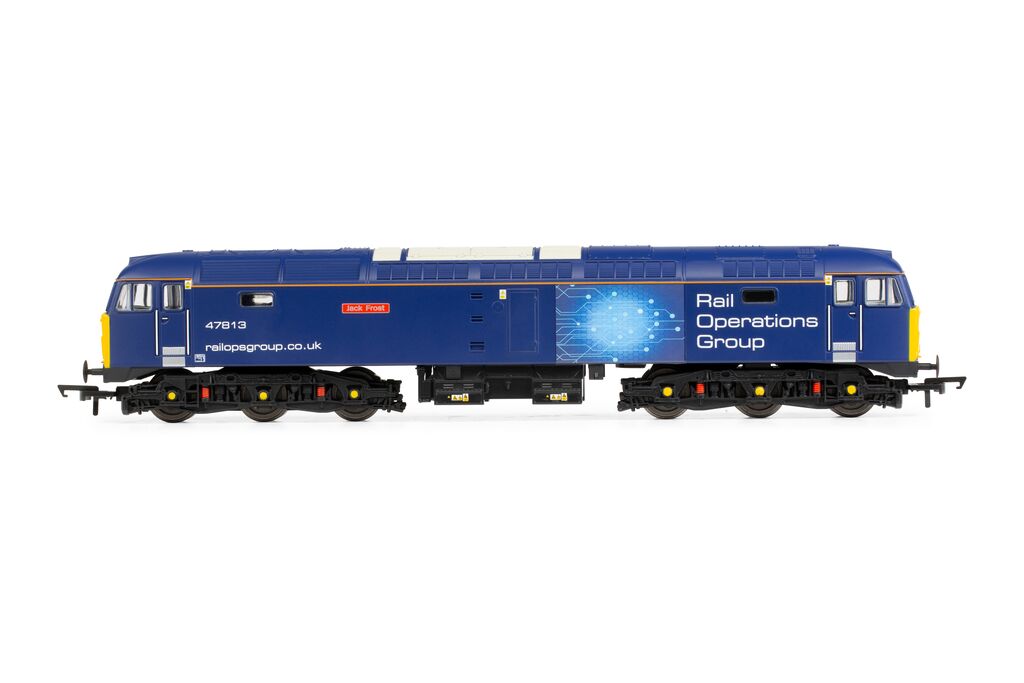 Hornby R30042TTS ROG, Class 47, Co-Co, 47813 Jack Frost - Era 11 *LAST FEW*