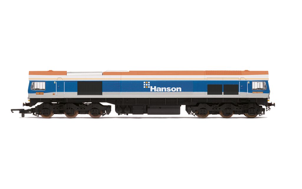 Hornby R30070 Hanson, Class 59, Co-Co, 59101 - Era 10