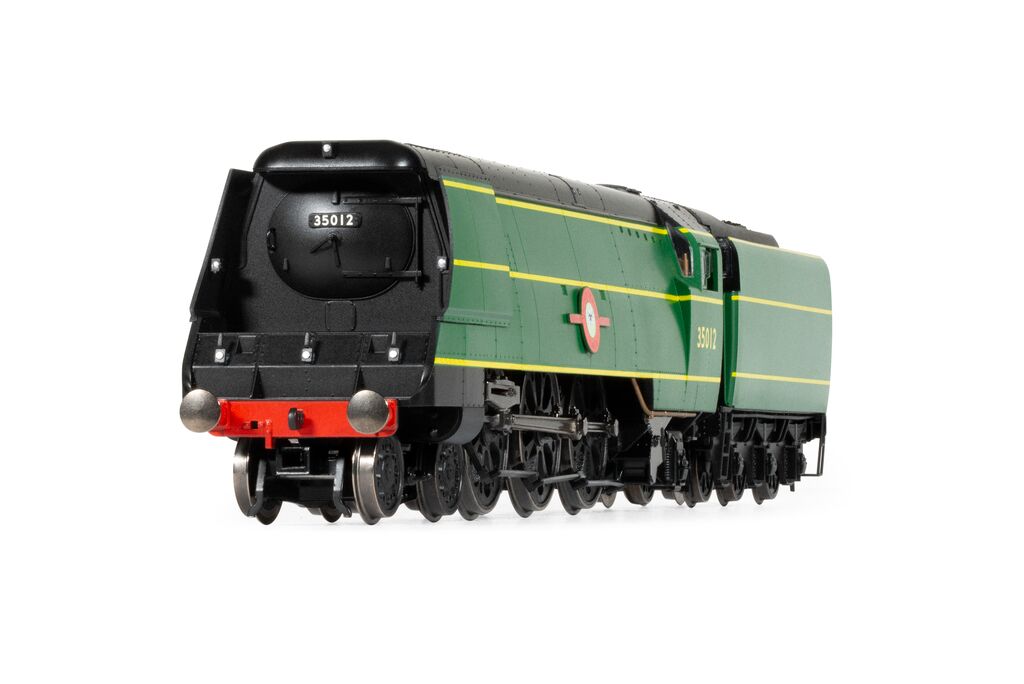 Hornby R3860 BR, Merchant Navy Class, 4-6-2, 35012 'United States Lines' - Era 4, OO Gauge