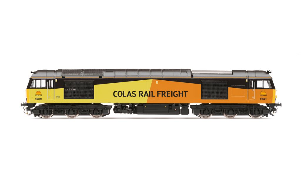 Hornby R3901 Colas Rail, Class 60, Co-Co, 60021 - Era 10 - OO Gauge *LAST FEW*