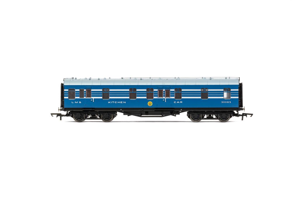 Hornby R40054 LMS, Stanier D1912 Coronation Scot 50' RK, 30085- Era 3 - OO Gauge *LAST ONE*