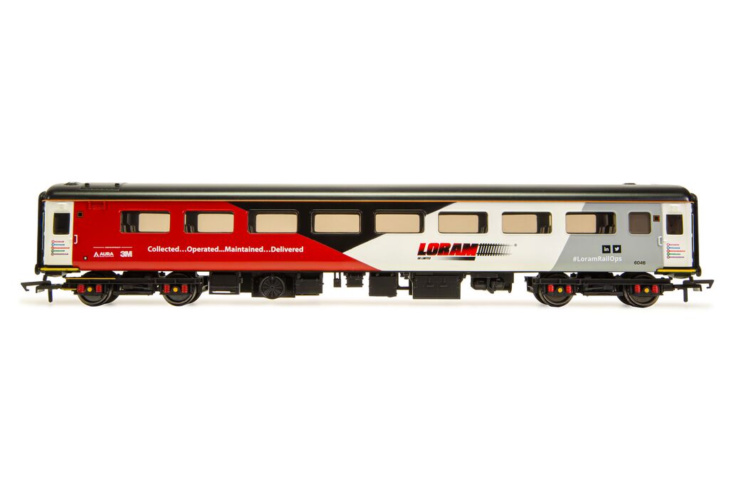 Hornby R40143 Loram, Mk2F SO, 6046 - Era 11, OO Gauge
