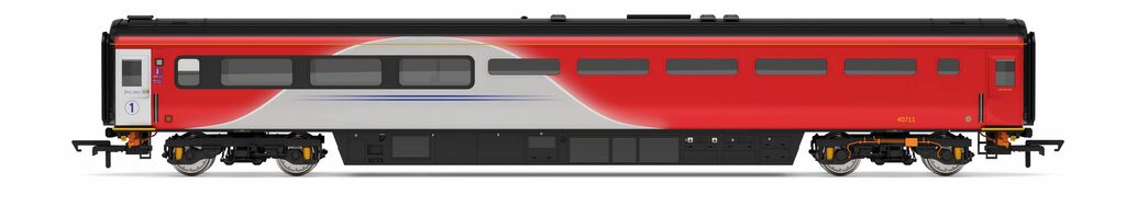 Hornby R40251 LNER, Mk3 Trailer Restaurant First Buffet (TRFB), 40711 - Era 10 OO Gauge