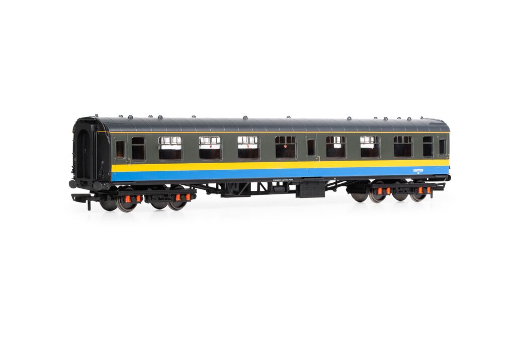 Hornby R40346 BR Departmental, ex Mk1 First Open, DB977351 - Era 8 - OO Gauge