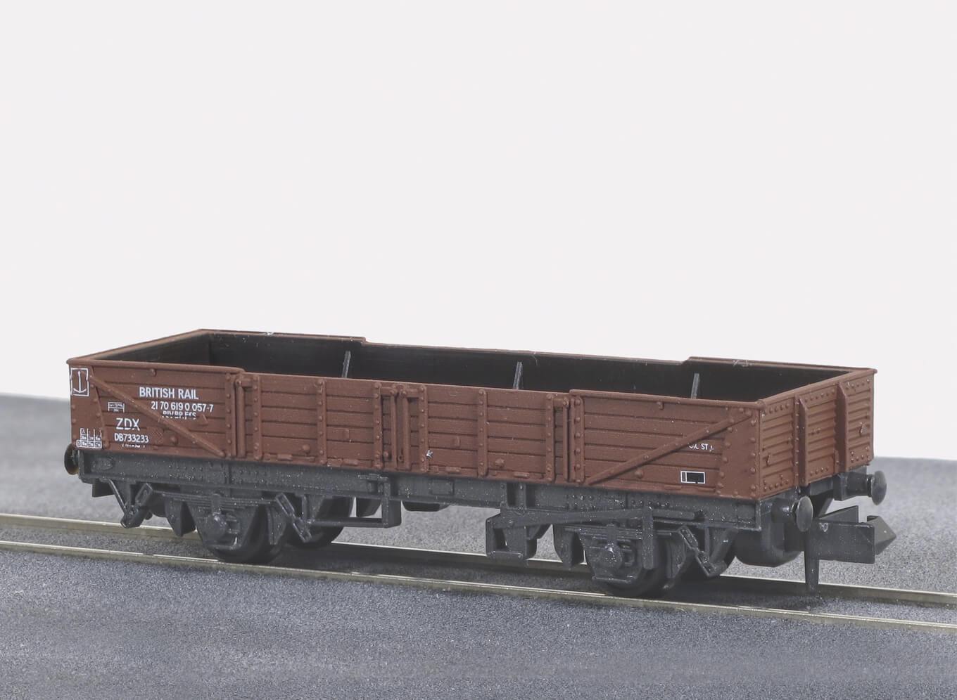 Peco NR-7E Ferry' Tube Wagon, BR, Bauxite