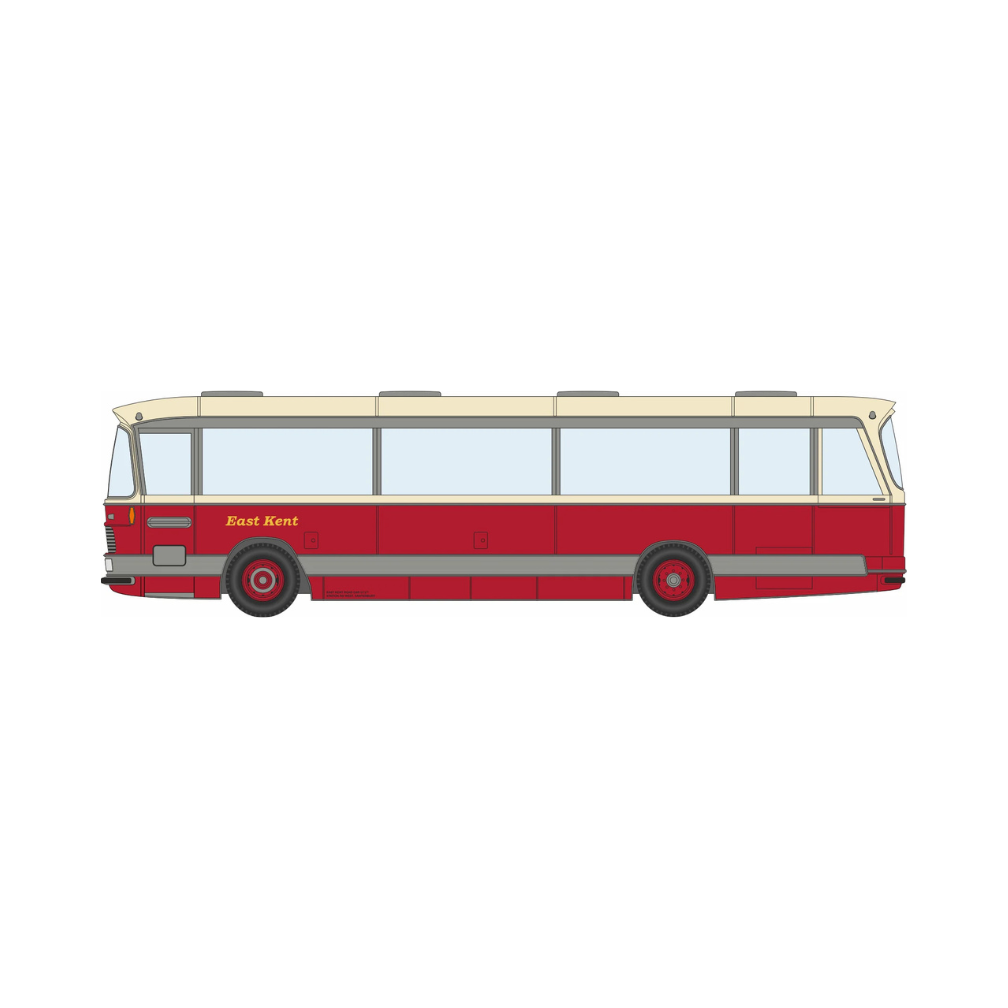 Oxford 76DCM002 Duple Commander IV East Kent, 1/76 Scale *PRE ORDER £23.96*