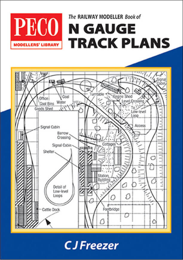 Peco PB-4 Railway Modeller Book of N gauge Track Plans