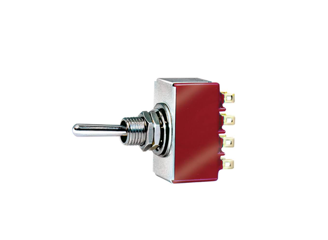 Peco PL-21 Four Pole Double Throw Toggle Switch (for use with SL-E383F)