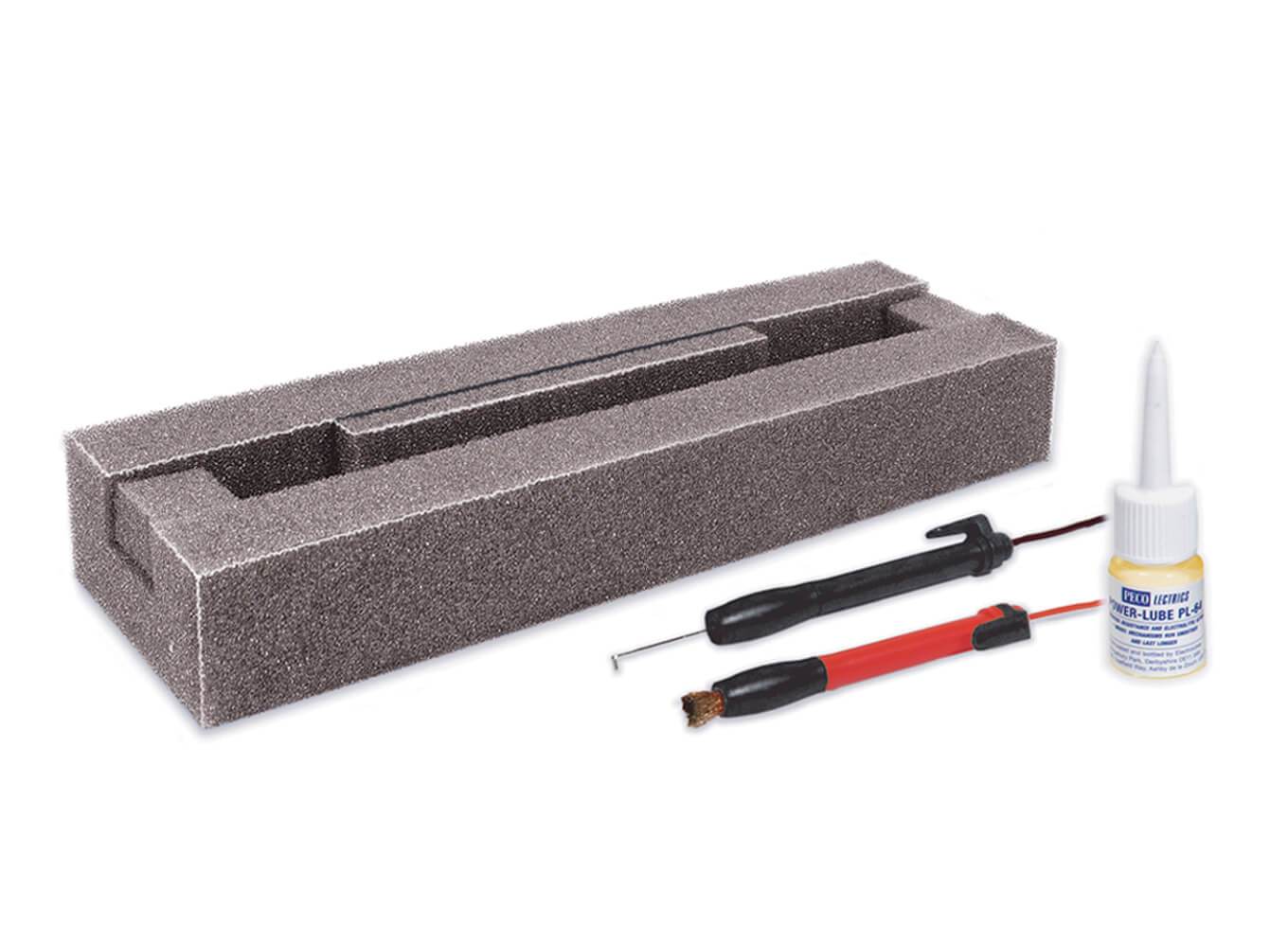 Peco PL-71 Servicing Kit (1 Cradle, 1 Power-Lube, 1 Wheel Brush & Scraper)