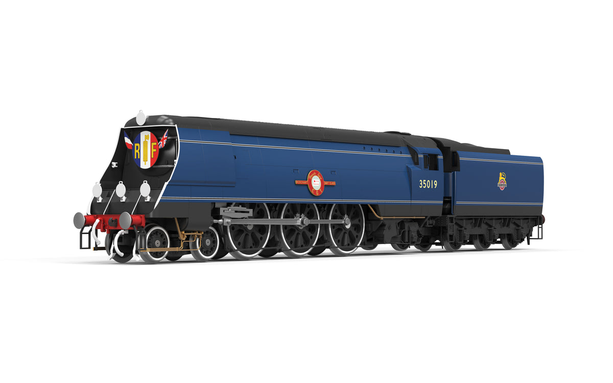 Hornby R30477 Hornby Dublo BR Merchant Navy - 35019 French Line CGT OO Gauge *PRE ORDER £271.99*