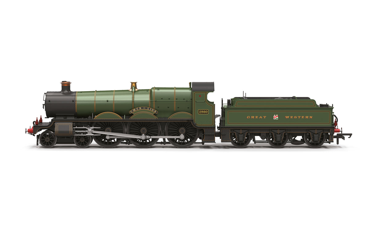 Hornby R30497SS GWR Saint Class Coeur de Lion 2980 - Steam Generator OO Gauge *PRE ORDER £267.74*