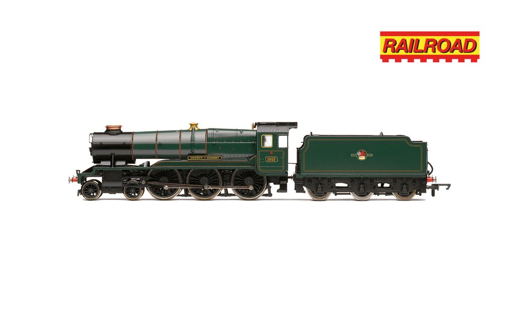 Hornby R30521 RailRoad BR County Class County of Dorset 1013 OO Gauge *PRE ORDER £130.49*