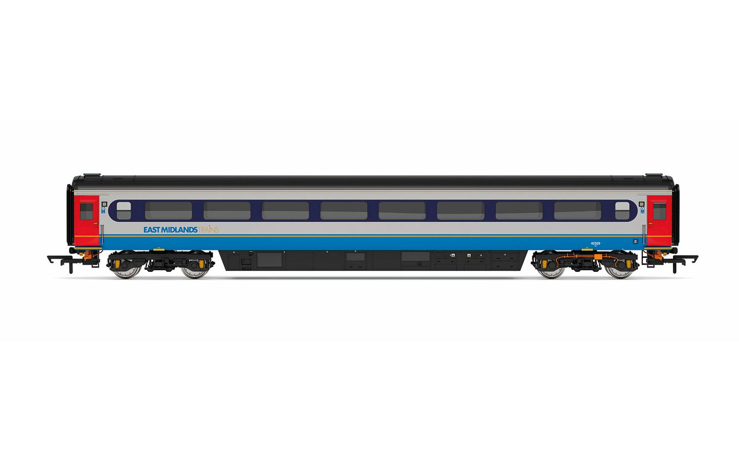Hornby R40362C East Midlands Mk3 Coach Trailer Standard (TS), 42329 - Era 10, OO Gauge *LAST FEW*