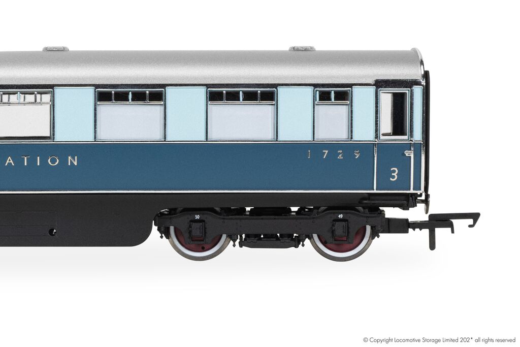 Hornby R40481 The OneOne Collection LNER Coronation Observation Car 1729 OO Gauge *PRE ORDER £73.79*