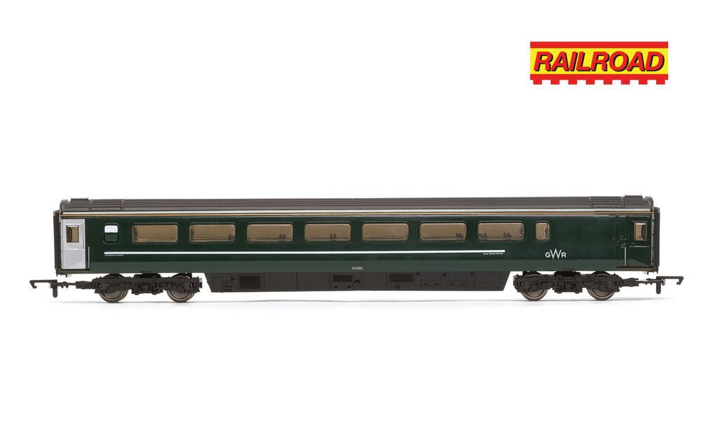 Hornby R40554 RailRoad GWR Mk3 TGS 44086 OO Gauge