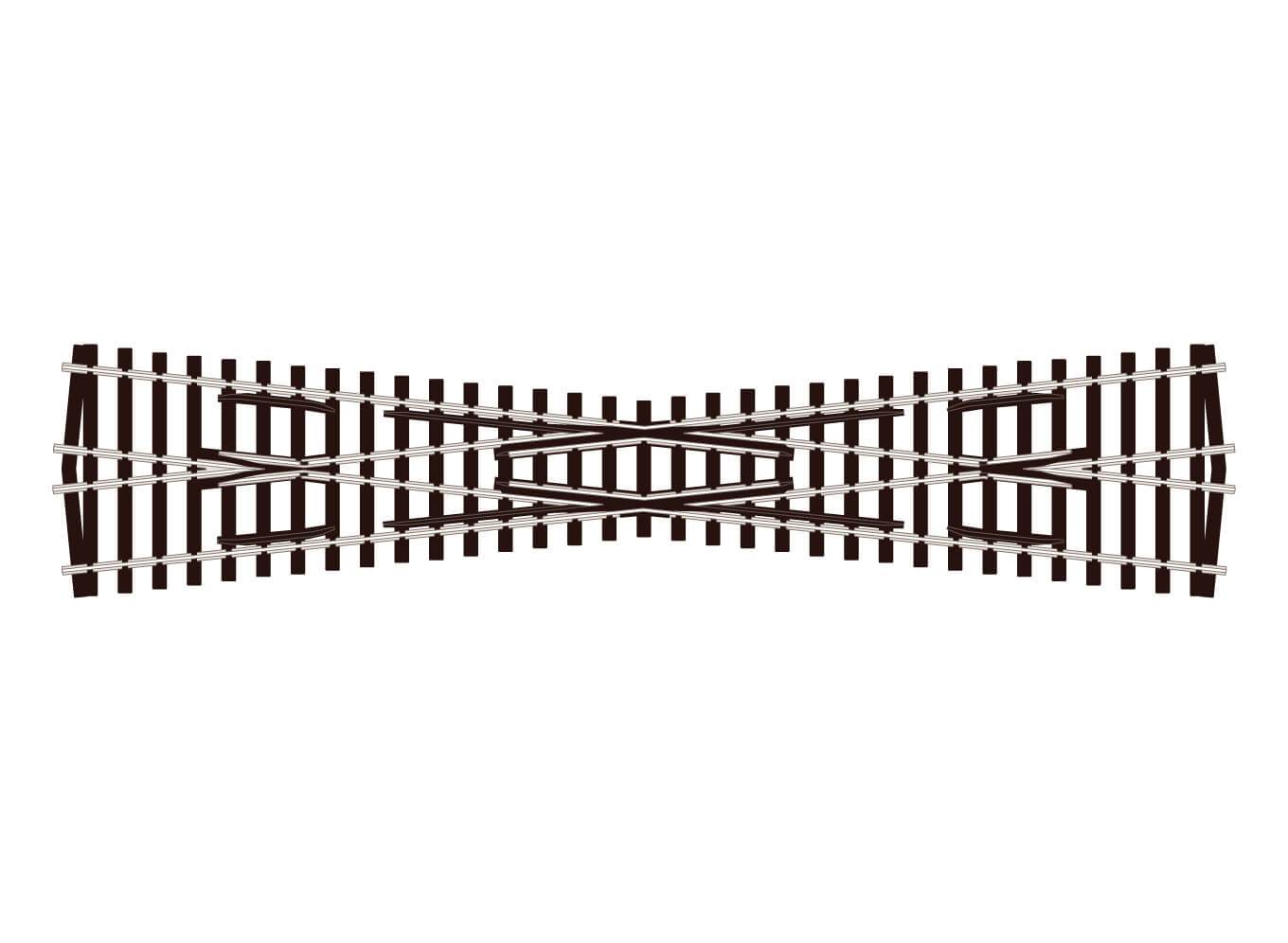 Peco SL-E194 Long Crossing (12° angle)