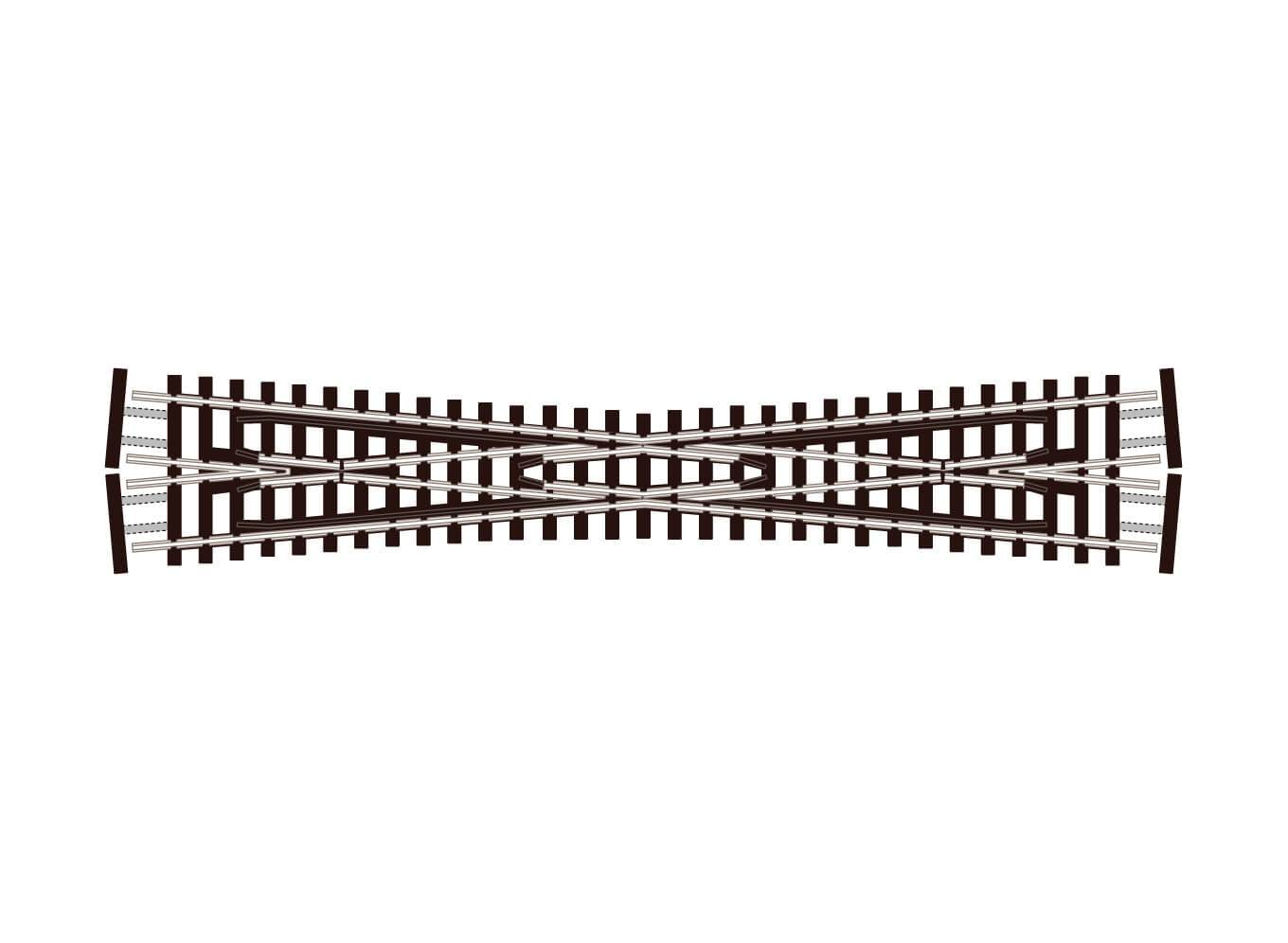 Peco SL-E394F Long Crossing (10 angle)