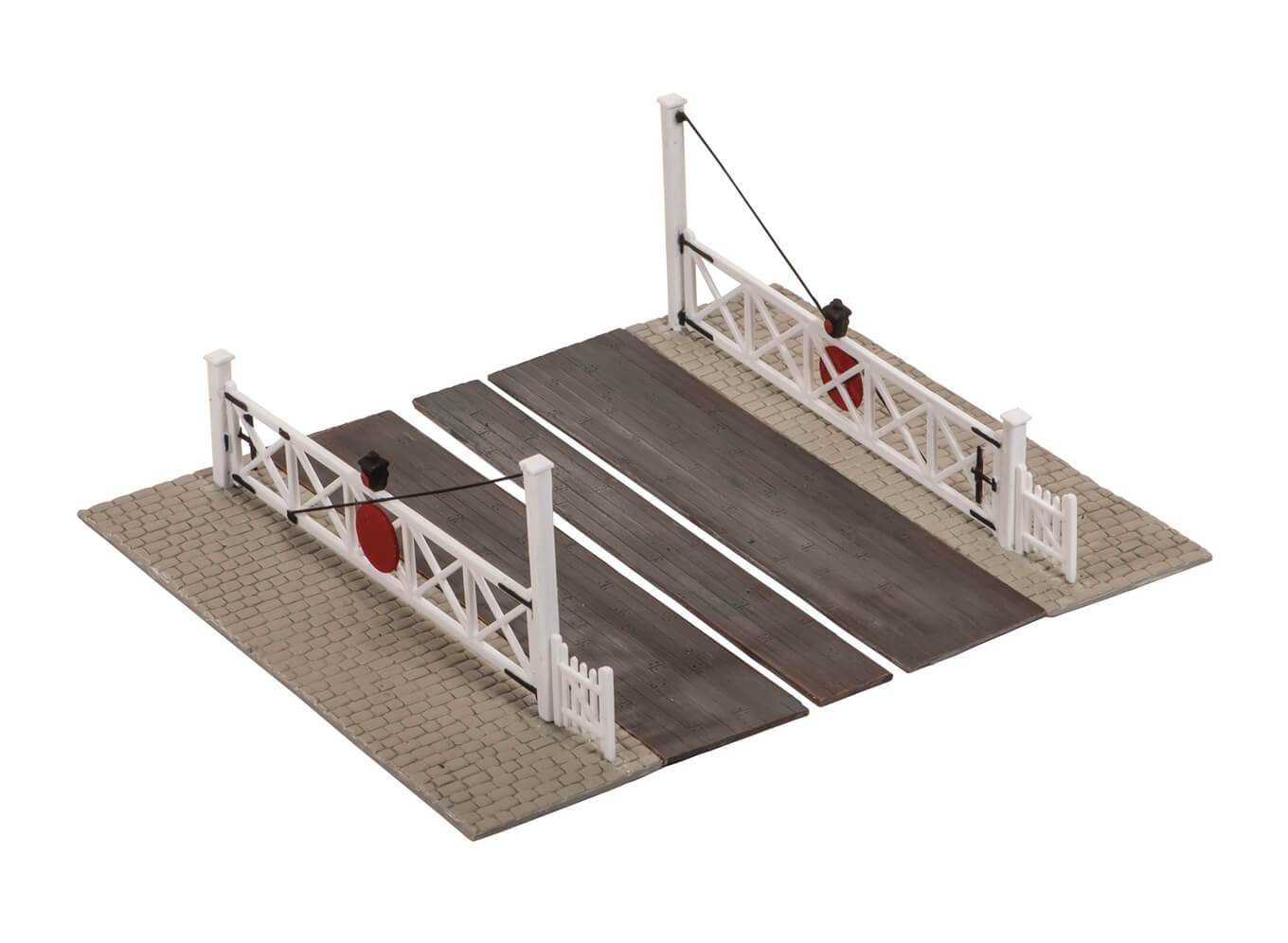 Wills SS56 Level Crossing Gates, inc Pedestrian wicket Gates