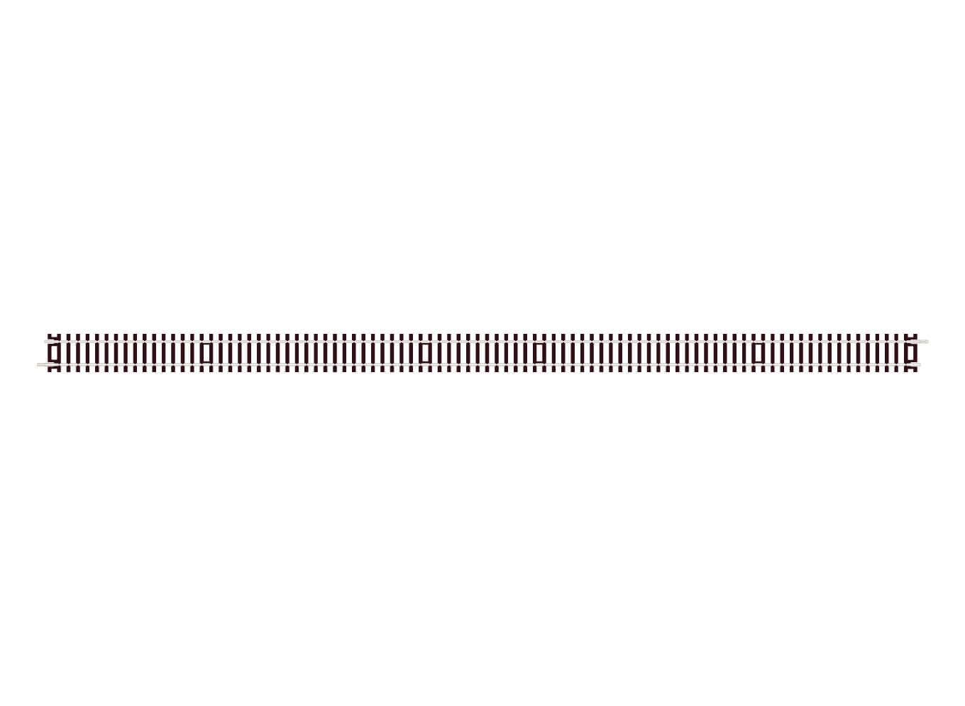 Peco ST-204 Long Straight 670mm (266/16 in) long