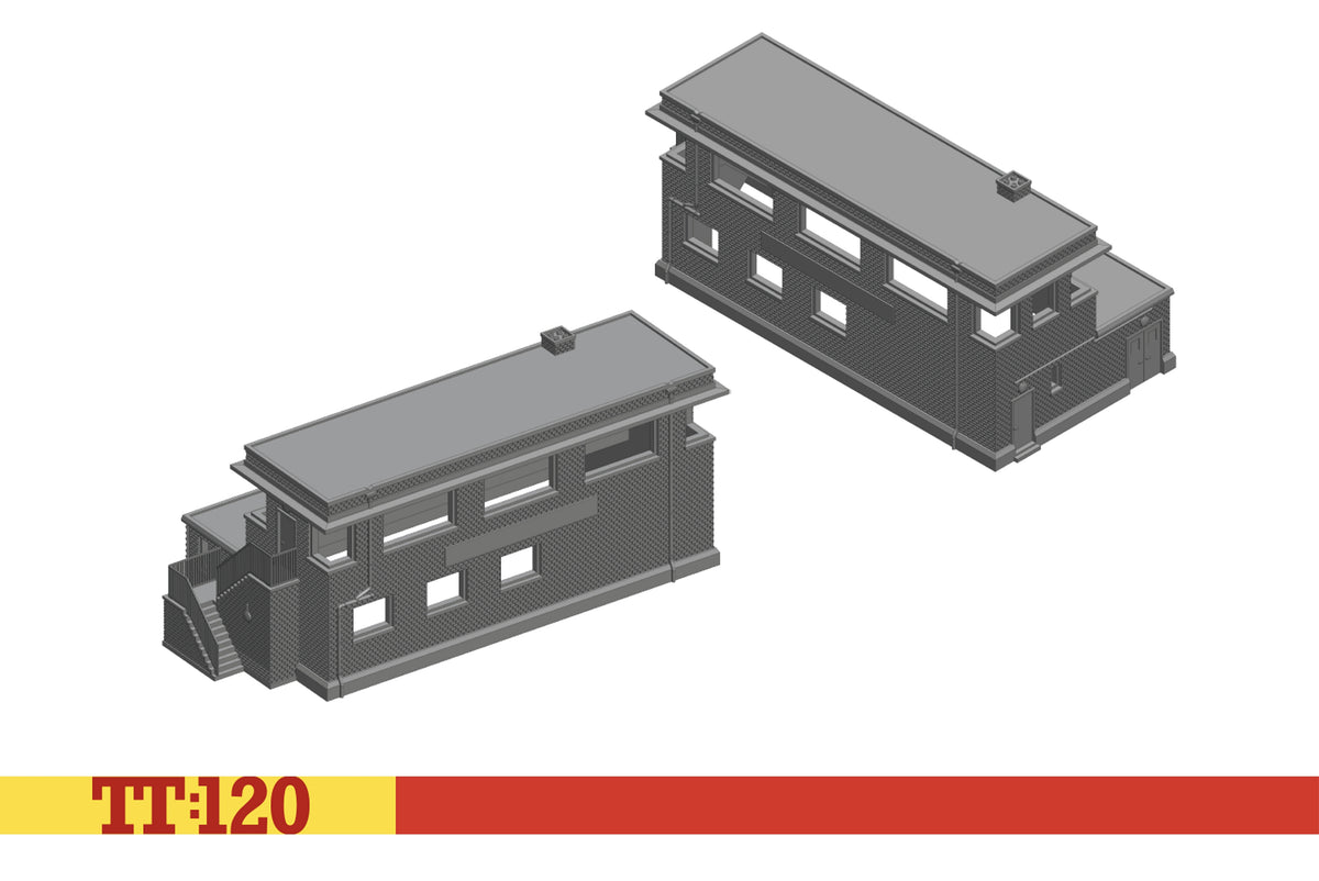 Hornby TT9035 Modern Signal Box TT120 Gauge *PRE ORDER £28.49*