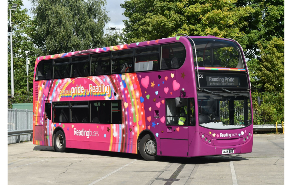 Northcord UKBUS6209 ADL E400 Reading Buses 'Pride Livery' 1208 – RG05 BUS - PRE ORDER £53.50