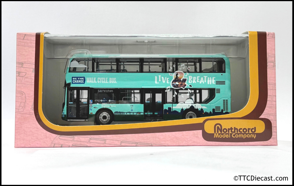 Northcord UKBUS6533 ADL E400MMC Brighton & Hove (301 YX69 NVL) - 1/76 Scale