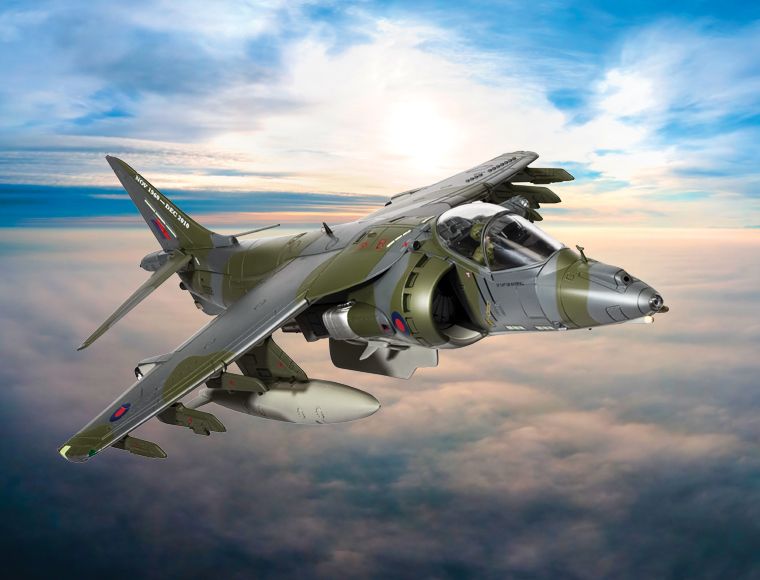 Corgi AA29302 British Aerospace Harrier GR9A, ZG506/P77 Call sign 'Ninja 1'