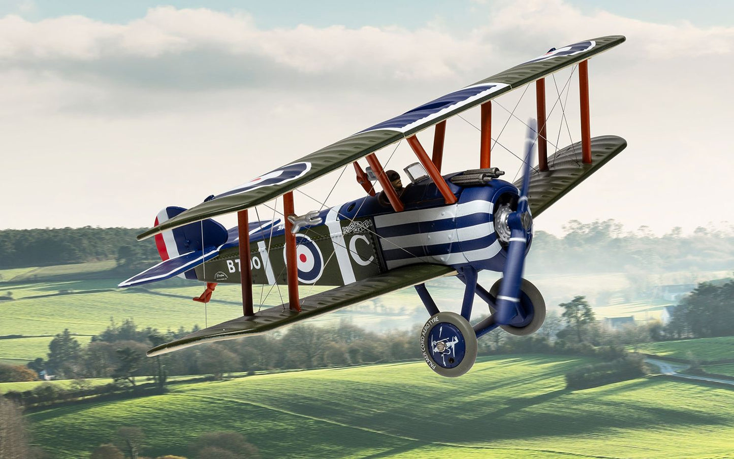 Corgi AA38111 Sopwith Camel F.1 - B7190/C - ‘Donner Wetter!’ 1:48 Scal