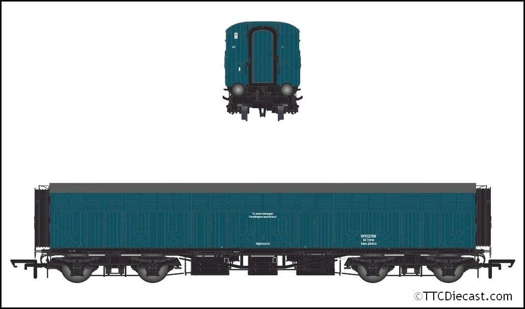 Accurascale ACC2418 Siphon G - Dia. O.62 - BR Rail Blue: W1023, OO Gauge
