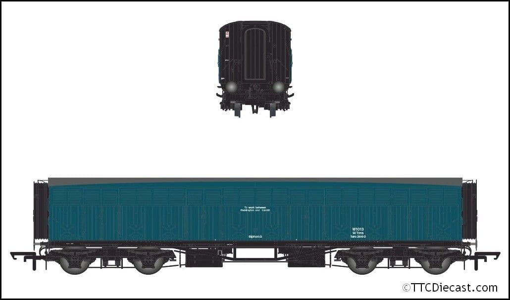 Accurascale ACC2419 Siphon G - Dia. O.62 (NNV) - BR Rail Blue : W1013, OO Gauge