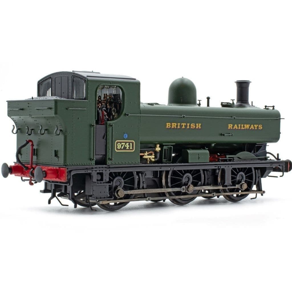 Accurascale ACC2885-DCC Pannier Tank 8750 Class, 9741, British Railways Green, DCC Sound Fitted OO Gauge *PRE ORDER £239.99*