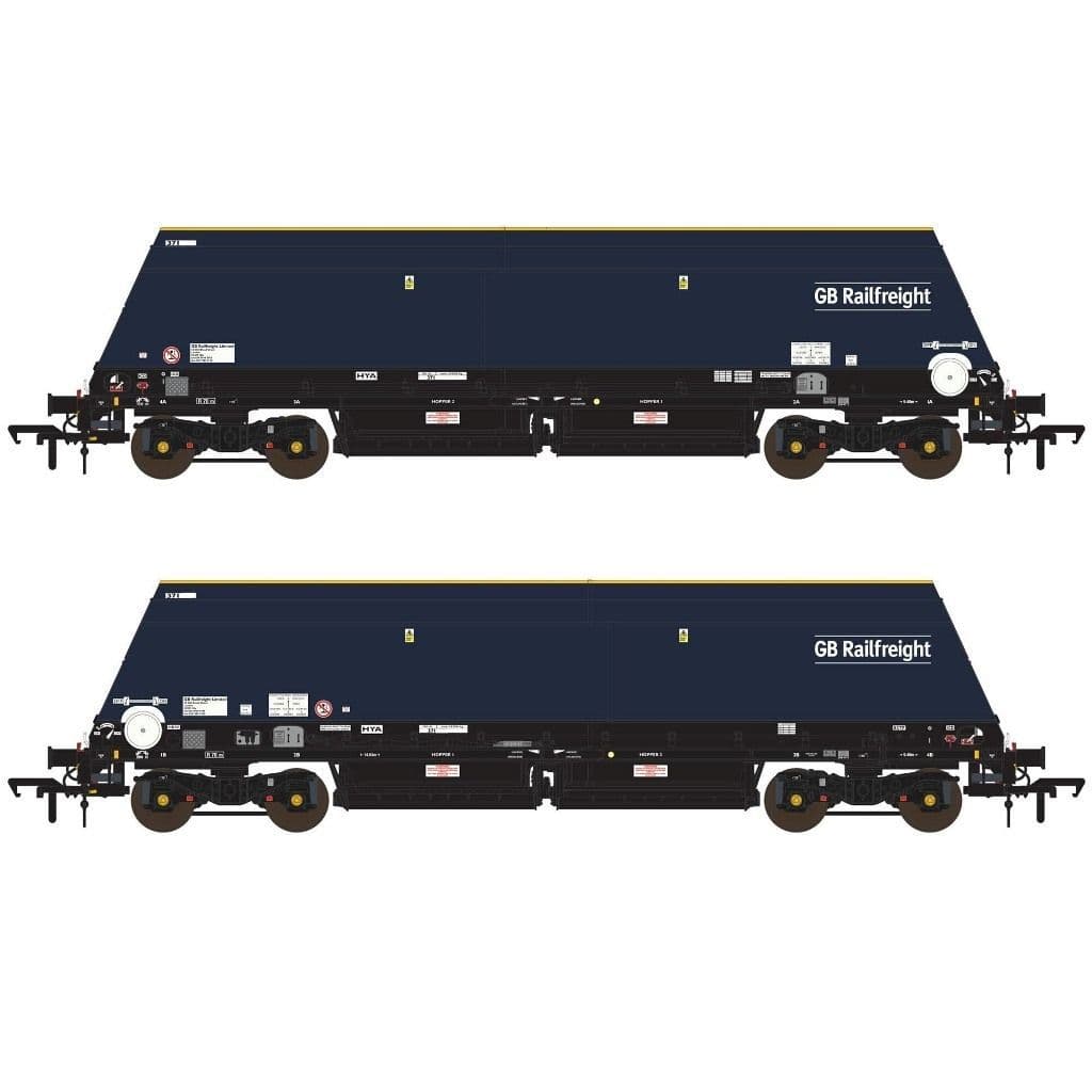 Accurascale ACC3143 Cutdown HYA, Blue/Black with GB Railfreight branding (Pack 1) OO Gauge *PRE ORDER £84.95*