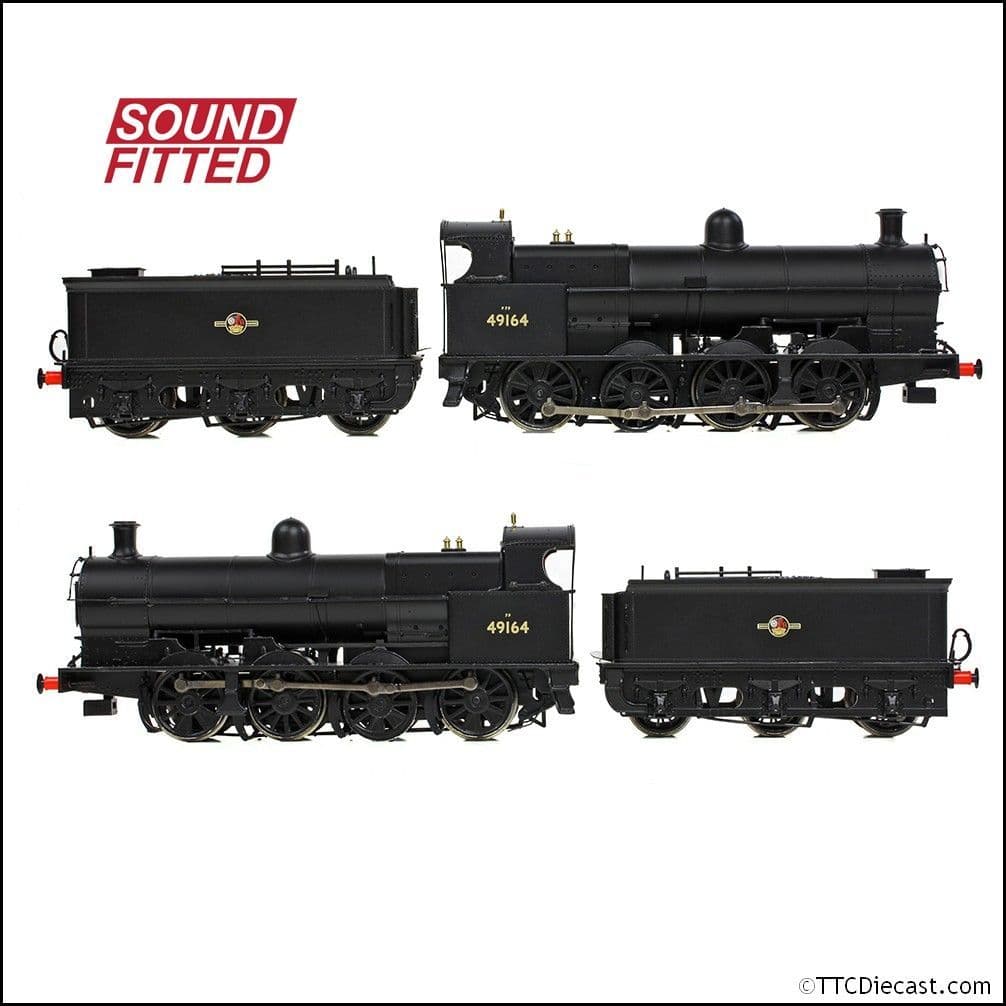 Bachmann 31-479ASF LNWR G2A 49164 BR Black (Late Crest), OO Gauge