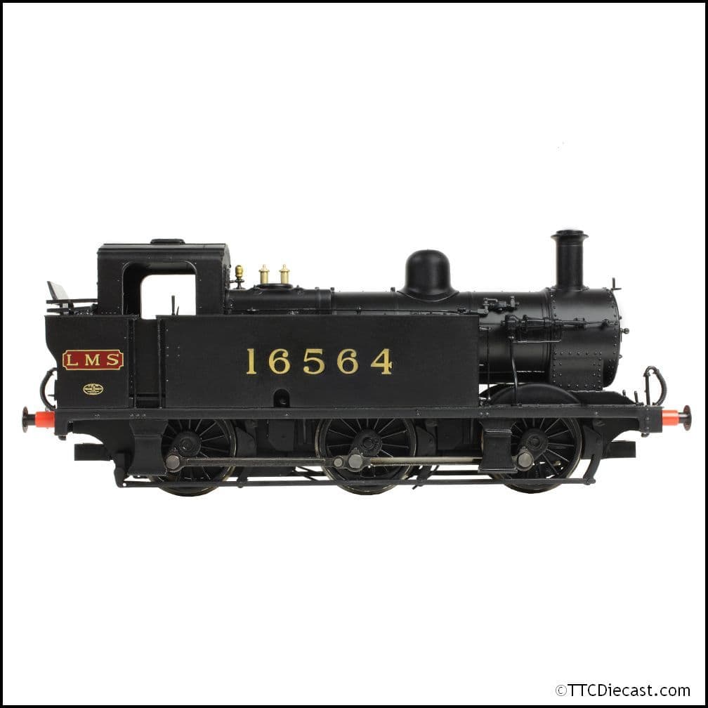 Bachmann 32-227C LMS Fowler 3F (Jinty) 16564 LMS Black, OO Gauge