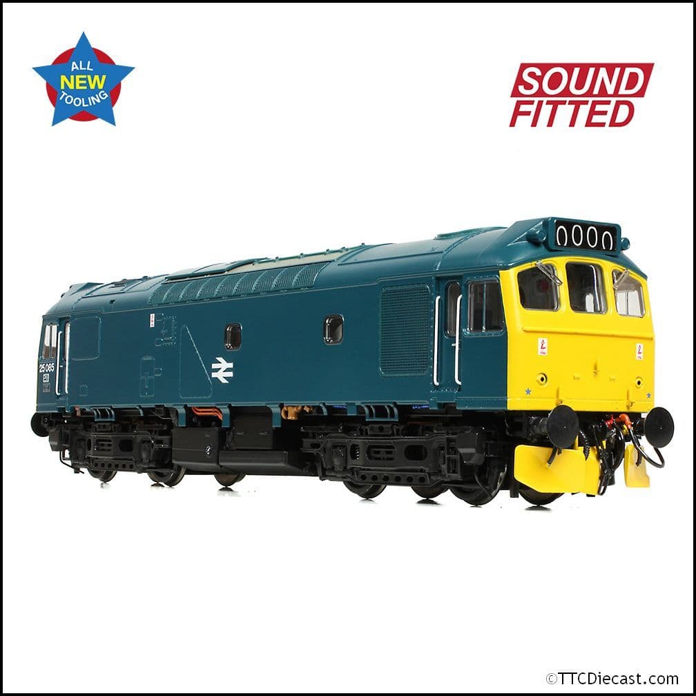Bachmann 32-344SF Class 25/2 25085 BR Blue, OO Gauge