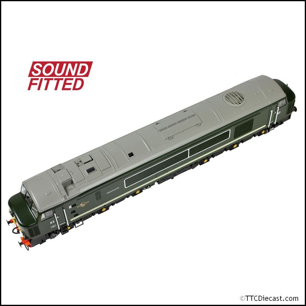Bachmann 32-653SF Class 44 Disc Headcode D2 'Helvellyn' BR Green ( SYP), OO Gauge