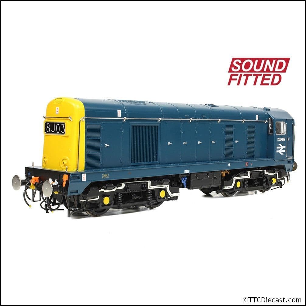 Bachmann 35-359SF Class 20/0 Headcode Box D8308 BR Blue, OO Gauge